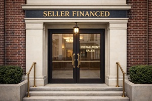 installment sale rental property taxes